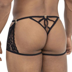 CandyMan Boxer Dentelle Aphros Noir